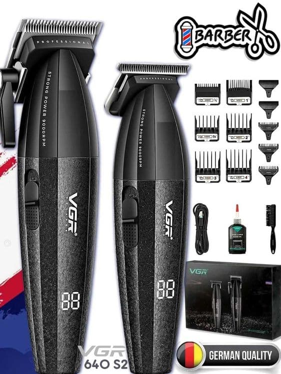 VGR 640 s2 Soch olish mashinkasi va trimmer to'plami — 1