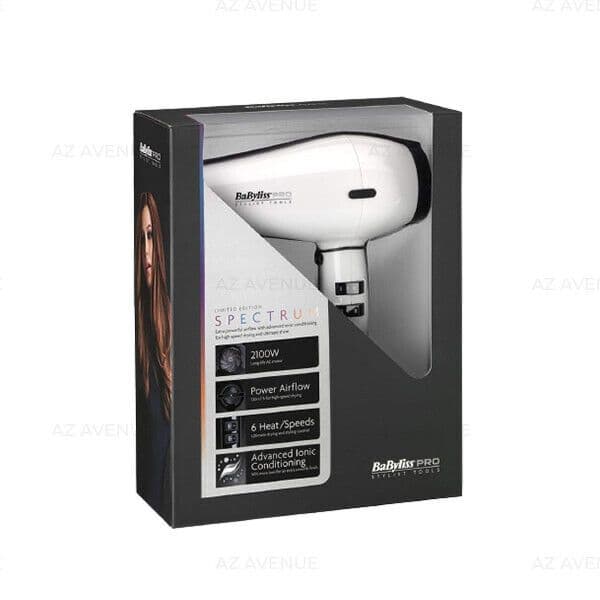 Фен для волос Babyliss Pro Spectrum White Frost - BAB6738 — 1