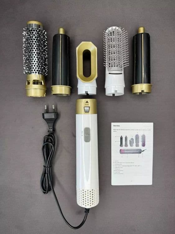 Dyson fen-stayler 5-in-1 — kumush rang
Dyson fen-stayler 5-in-1 — 1