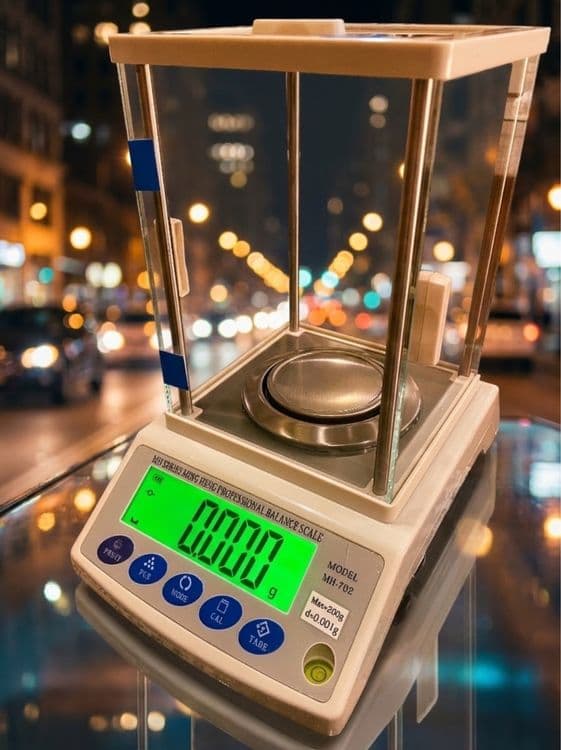 весы электронные до точностью 0.001гр. есть перечисления — 1