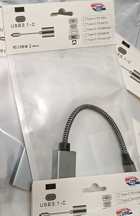 Адаптер USB 3.1 (Type-C) к DP 8К — 2