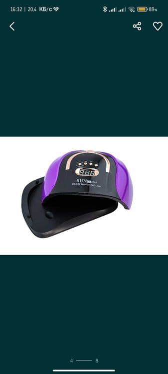 Лампы для маникюра (LED-UV) -под любой лак-новое- гарантия — 7