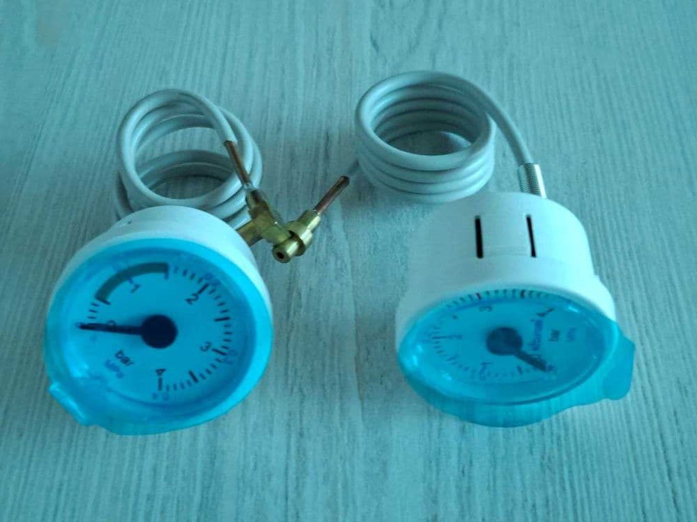 Манометр для котлов Kiturami Twin/World alpha & ELSOTHERM & Royal/Akfa — 2