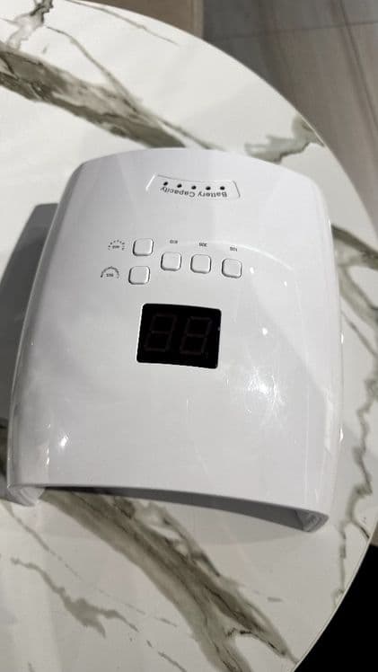 Led лампа для маникюра S10 66w с Аккумулятором — 4