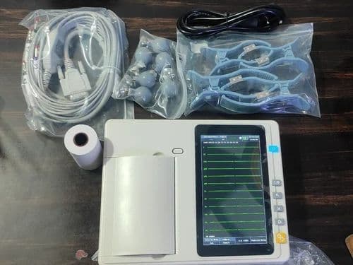 LE Medical 3 -Chann Ekg (ЭКГ) аппарат - новый, полный набор! — 3