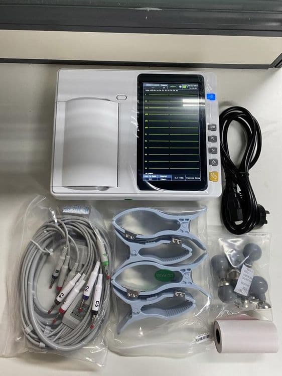 LE Medical 3 -Chann Ekg (ЭКГ) аппарат - новый, полный набор! — 6
