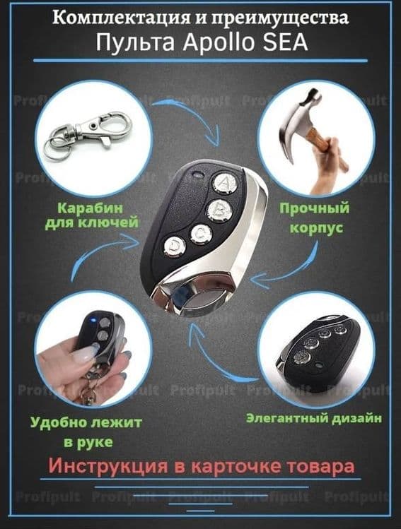 Акция универсальные пульты любой частоты для шлагбаума Роджеров антита — 1