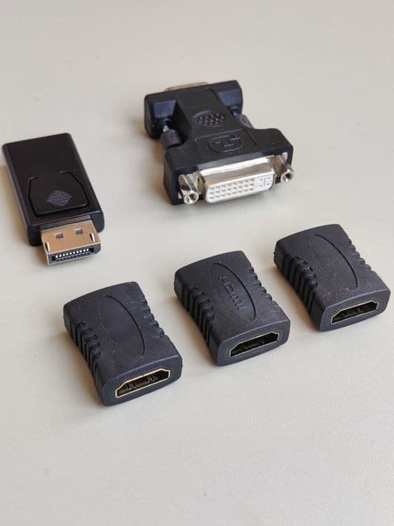 Кабели cable переходники адаптеры  adapter HDMI, DVI, VGA, DisplayPort — 5