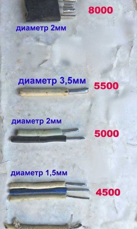 Провод электрический(ссср), состояние: новое — 8