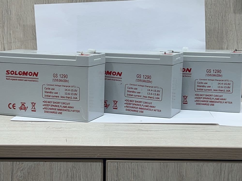 Аккумулятор для ЮПС  12V 2.3А 12V 9A. Фирма:Salamon Производство:Китай — 2