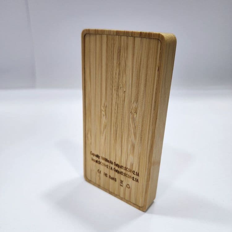 Деревянный Power Bank  — стильный, прочный, уникальный дизайн — 3