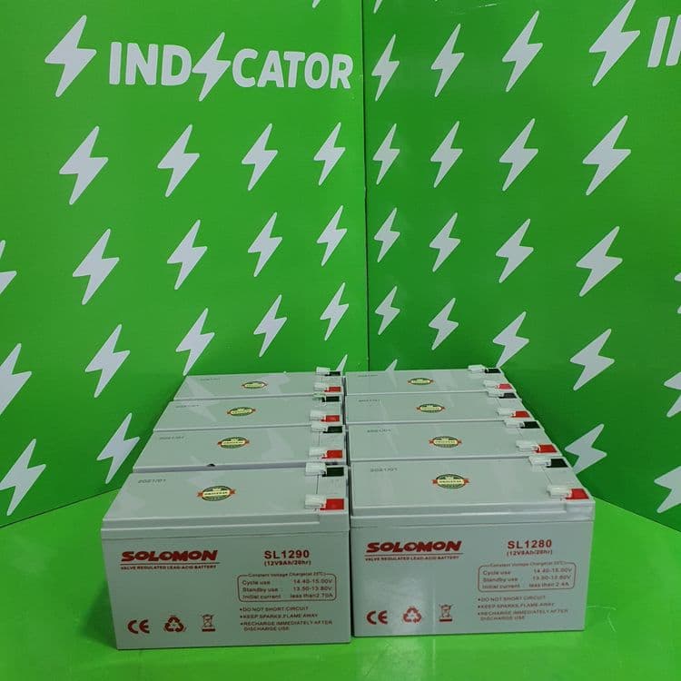 Новые Аккумуляторы Solomon 12V-7.2A 12V-8А/ 12V-9A / 12V-12A / 12V-20A — 2