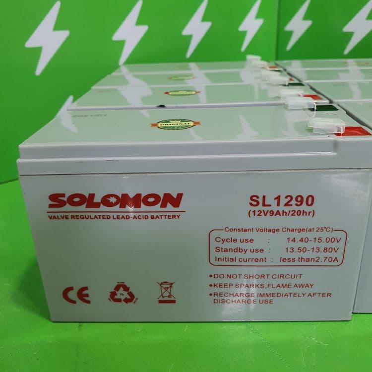 Новые Аккумуляторы Solomon 12V-7.2A 12V-8А/ 12V-9A / 12V-12A / 12V-20A — 3