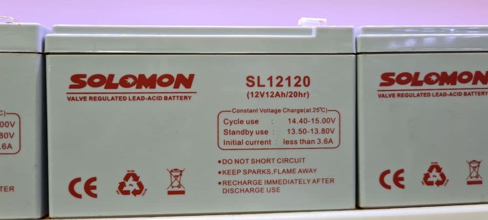 Новые Аккумуляторы Solomon 12V-7.2A 12V-8А/ 12V-9A / 12V-12A / 12V-20A — 5
