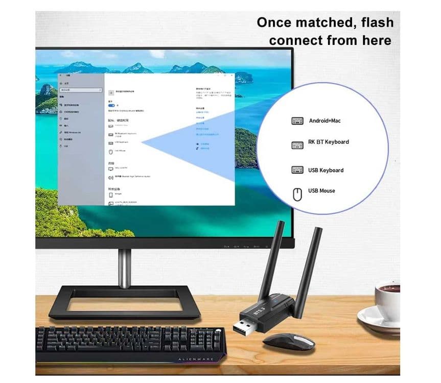 Bluetooth адаптер v5.3 (150 метров) — 4