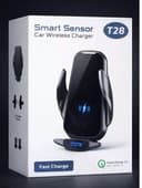 Smart sensor t28 mashina uchun simsz zaryadlovchi va telefon ushlagich