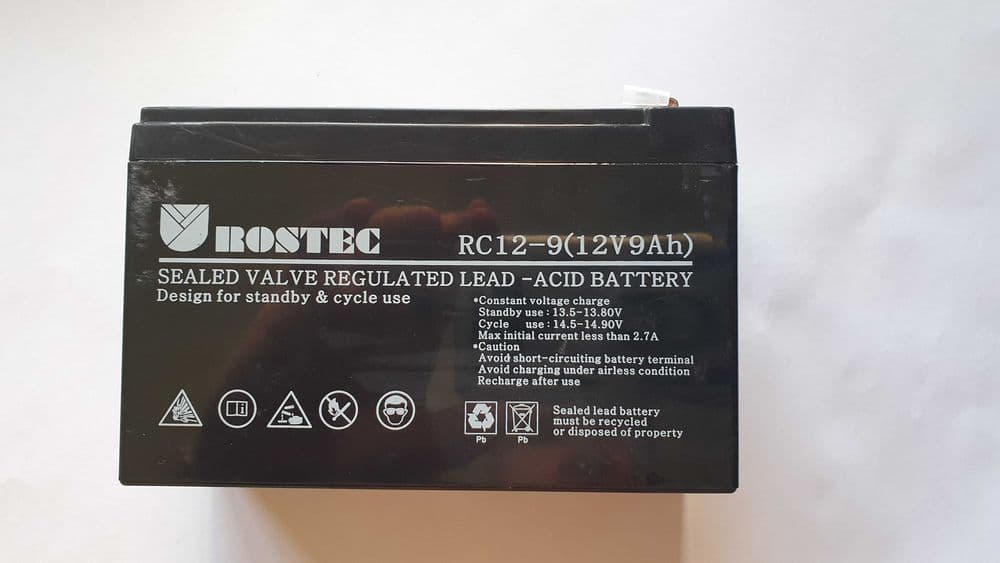 Аккумуляторные Батареи для UPS - RC12-9 (12V, 9.0Ah) — 1
