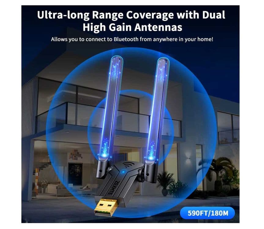 Bluetooth адаптер v5.4 (180 метров) — 2