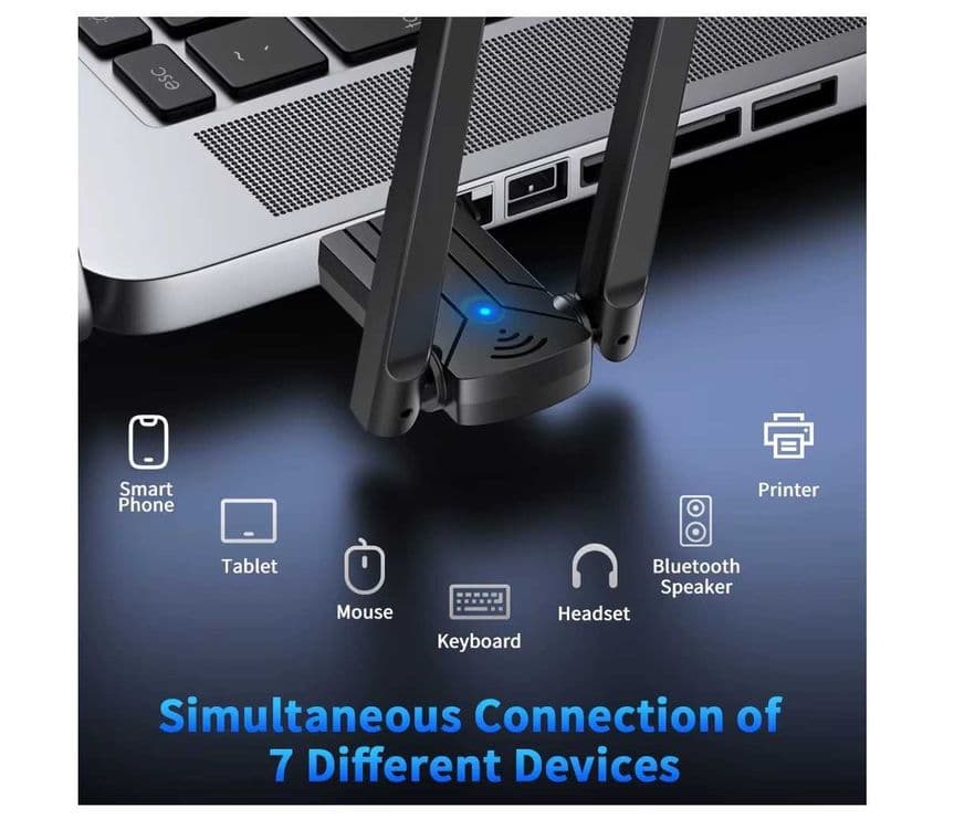 Bluetooth адаптер v5.4 (180 метров) — 4