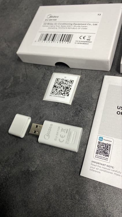 Wi - Fi модуль для кондиционеров Midea и Welkin / EU-SK 105 / Доставка — 3