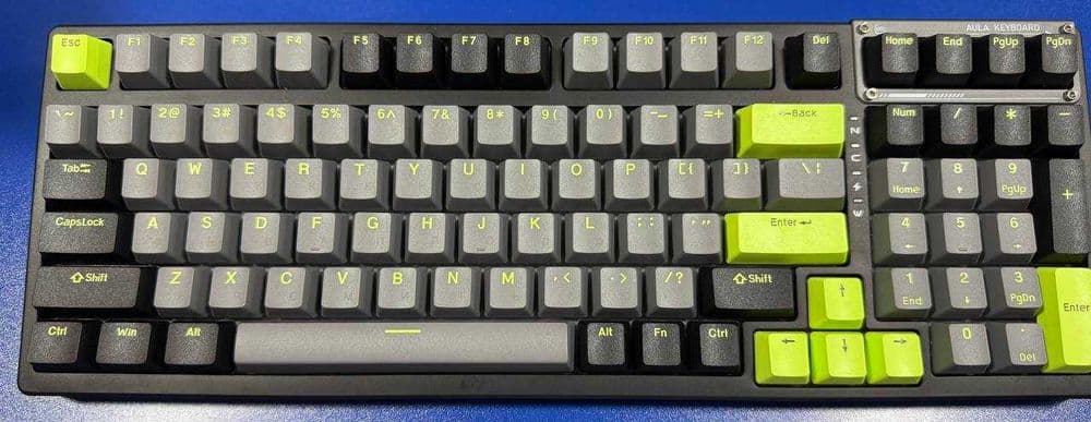 Клавиатура AULA F98 механическая оригинал 3в 1 RUS/ENG — 2