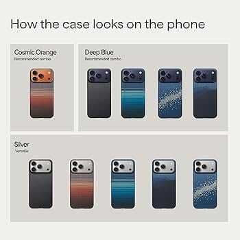 Pitaka Case Apple IPhone 17 Pro vs 17 Pro Max original — 1
