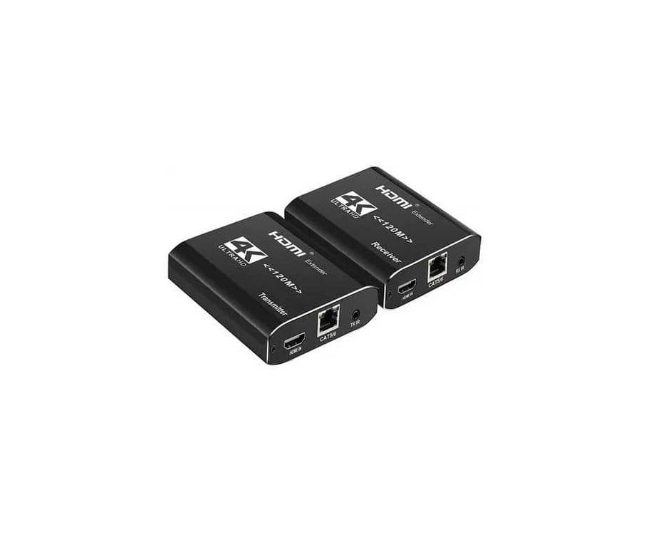 | Удлинитель HDMI по витой паре 120м Extender 4K Ultra HD RJ45 — 1