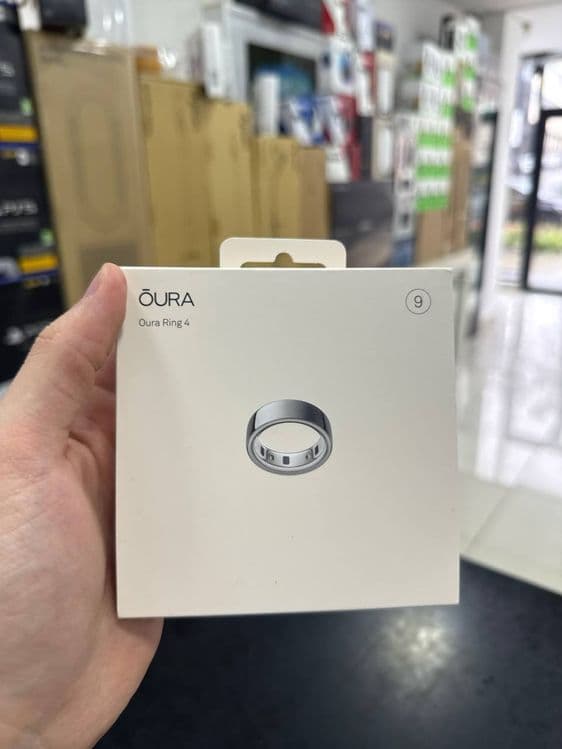 Умное кольцо Oura ring 4 Gold, Ceramic, Silver — 4