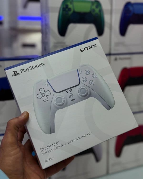 Dualsense new colors chroma blue, white, green Playstation 5 — 1