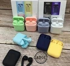 Новые беспроводные airpods наушники inpods 12 красивые матовые — 1