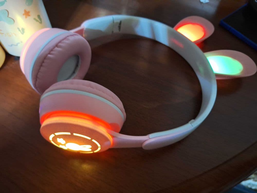 Новый беспроводной блутуз наушник для детей с ушками bluetooth — 1