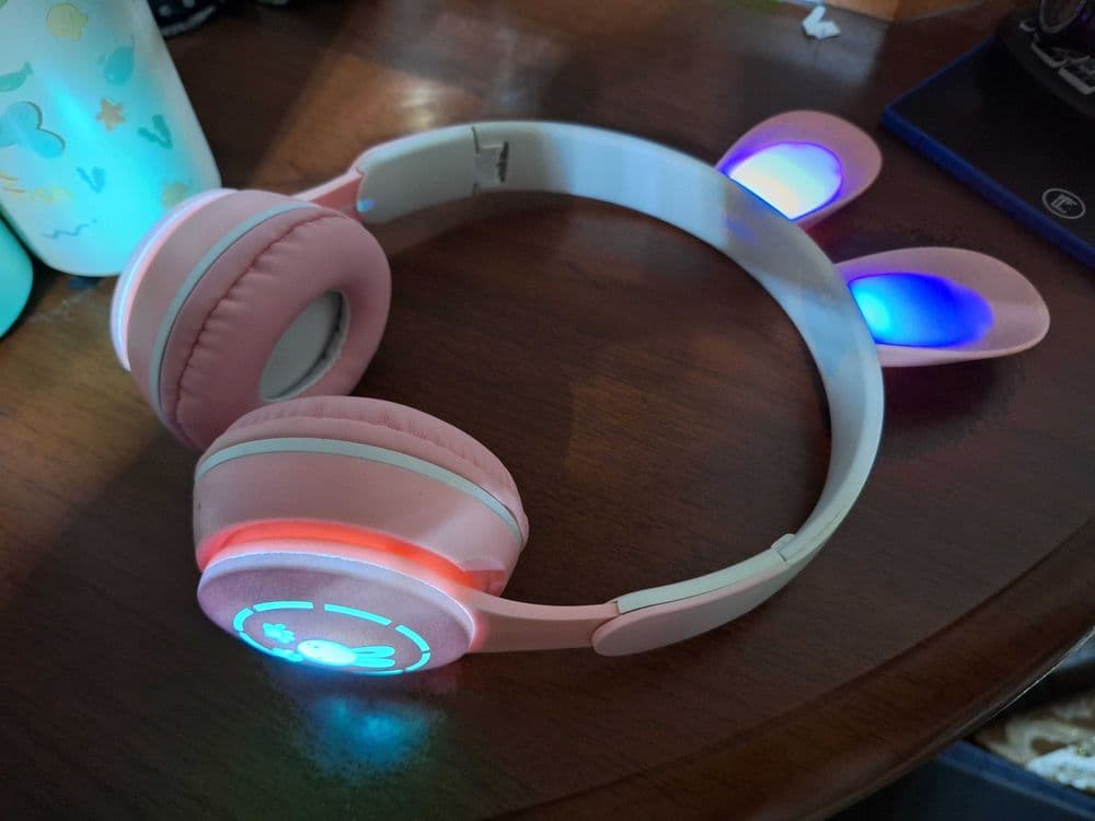 Новый беспроводной блутуз наушник для детей с ушками bluetooth — 3