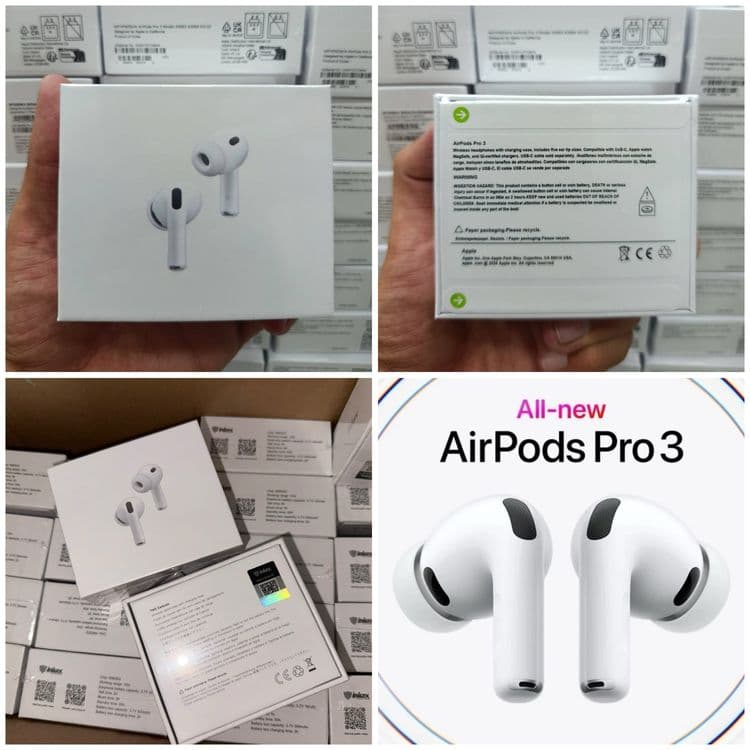 БЕПУЛ Доставка, 2025/26 Airpods Pro2, Pro3 Airpods 4 Дубай версиялар — 1