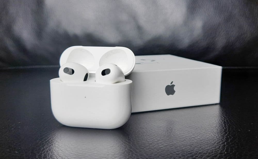 БЕПУЛ Доставка. Новые airpods 3 lux ver. Made in USA, Юқори сифатли. — 1