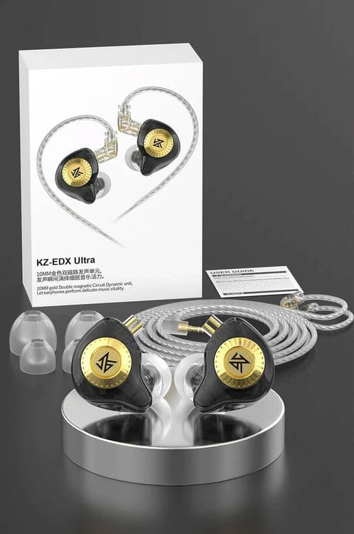 Качественные наушники kz castor harman, castor bass, kz eda, edx pro x — 3