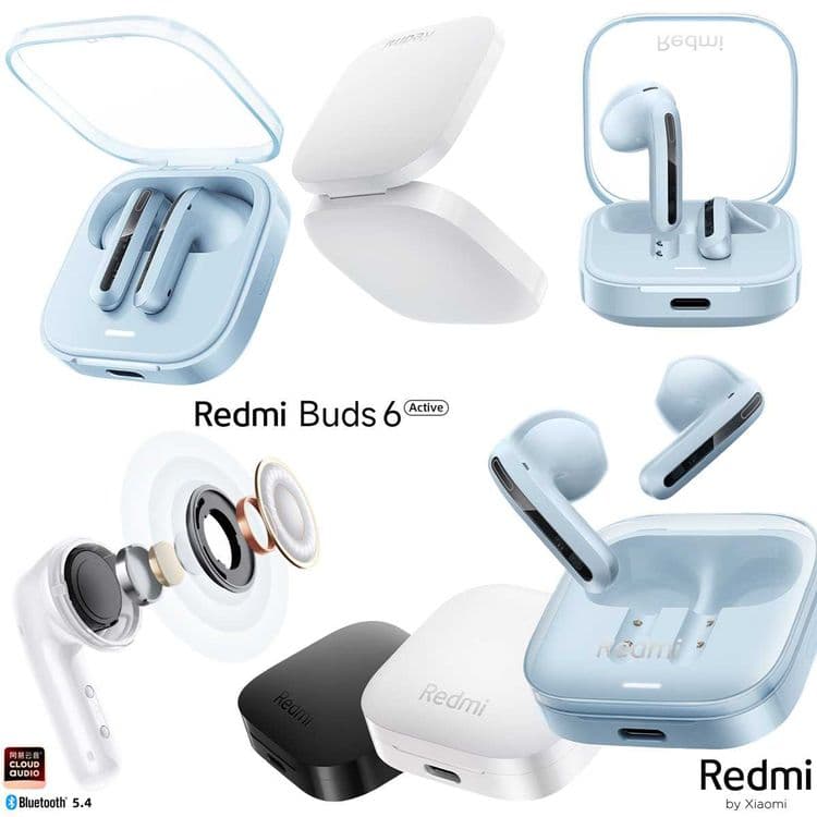 Новый Redmi Buds 6 Active — 1