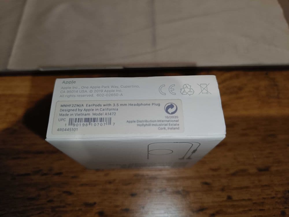 Оригинальные наушники Apple EarPods 3,5 mm Jack — 2
