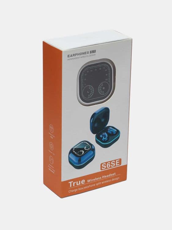 Беспроводные bluetooth наушники TWS s6se — 1