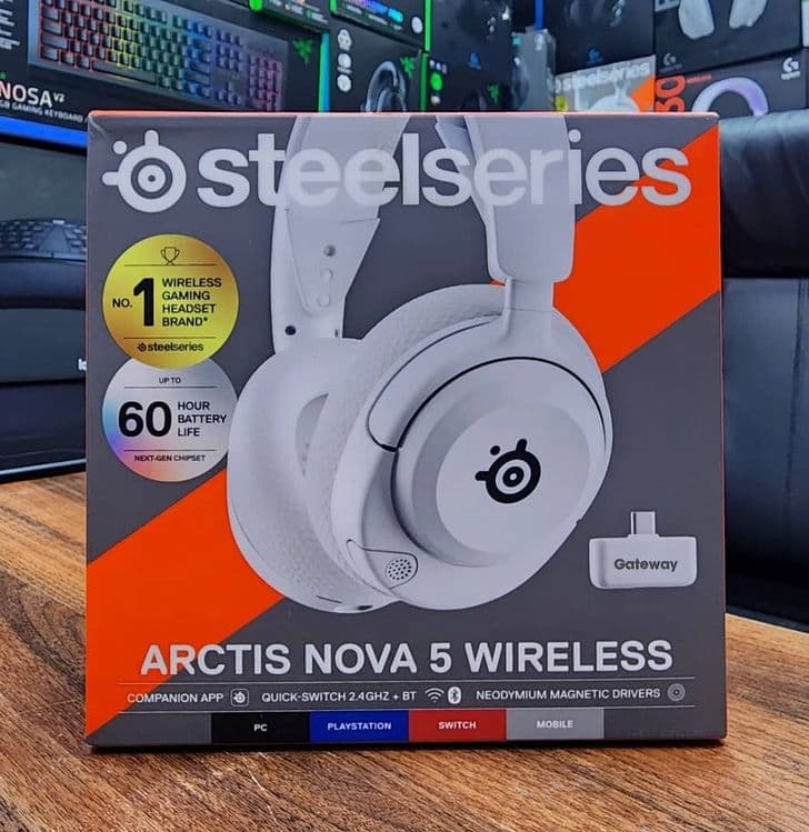 Распродажа!Steelseries NOVA 5 Наушники/АналогLogitech G733/Barracuda X — 1