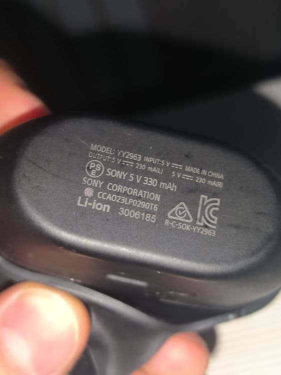 Sony WF1000 XM 5 наушники — 3