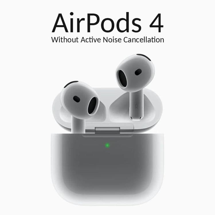 AirPods 4 • Максимальный комфорт и идеальный звук — 4