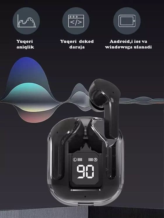 Bluetooth naushniklar quloqchin — 1