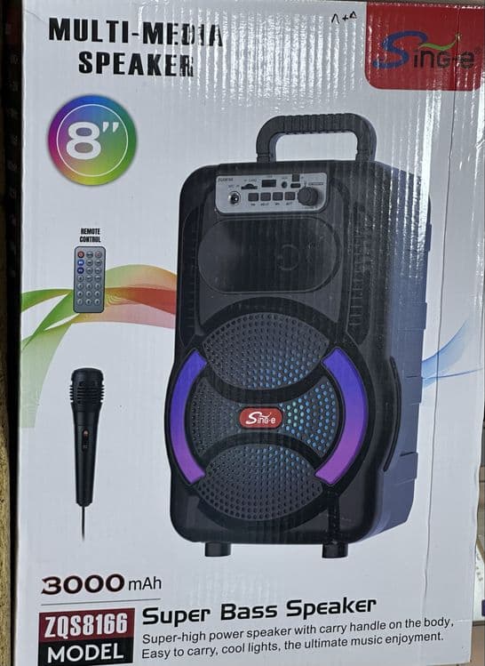Караоке Колонки с микрофоном янги (новый) — 1