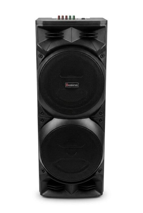 Мощная колонка Bohong D200K (Караоке, Bluetooth) / 220V и 12V