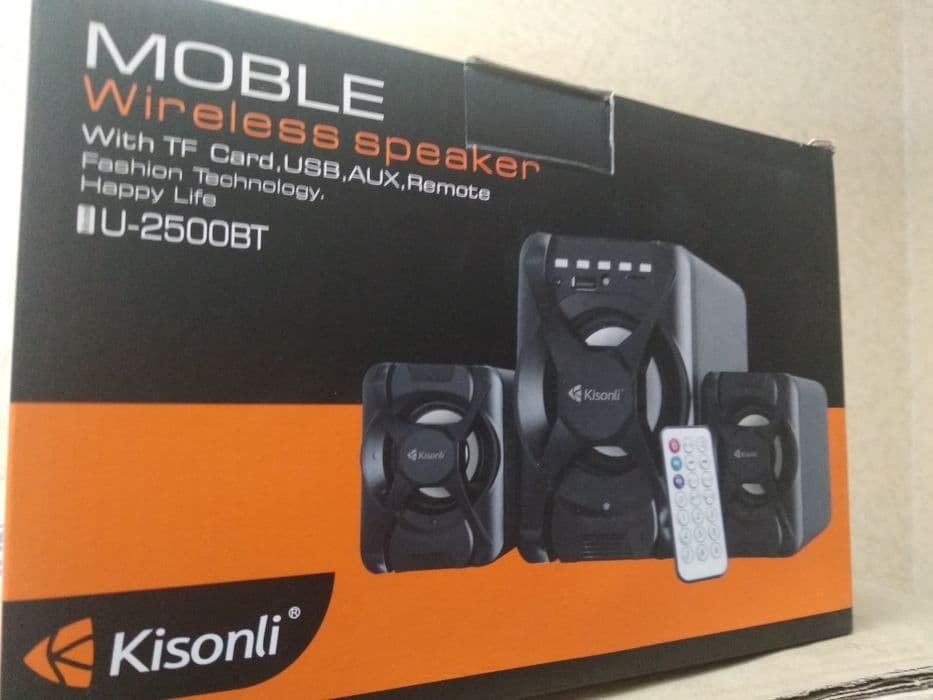 Мобильная акустическая мини система (bluetooth/fm radio/usb/aux) — 1