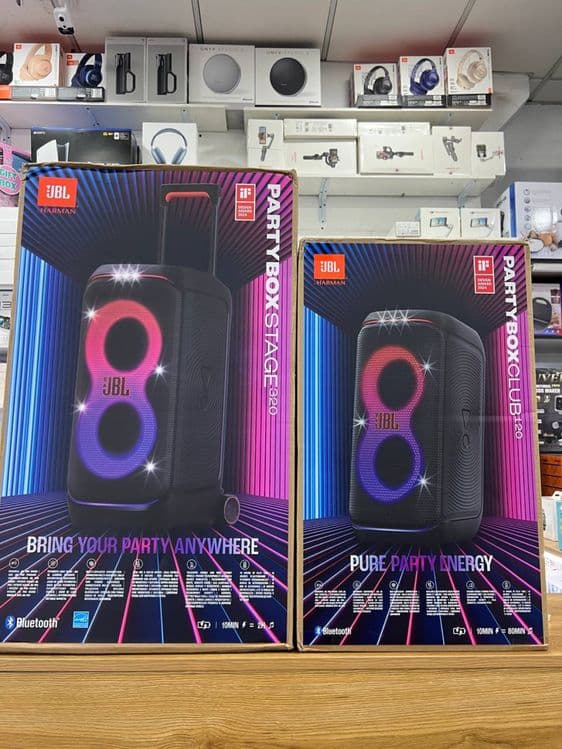 JBL PartyBox Stage 320⁠  ⁠JBL PartyBox Club 120 — 1