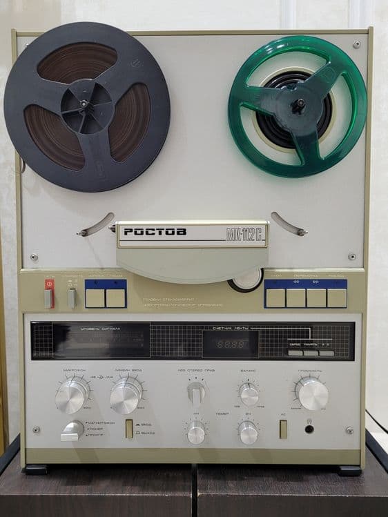 Катушечный магнитофон Ростов МК-112С, 1991 год. — 4