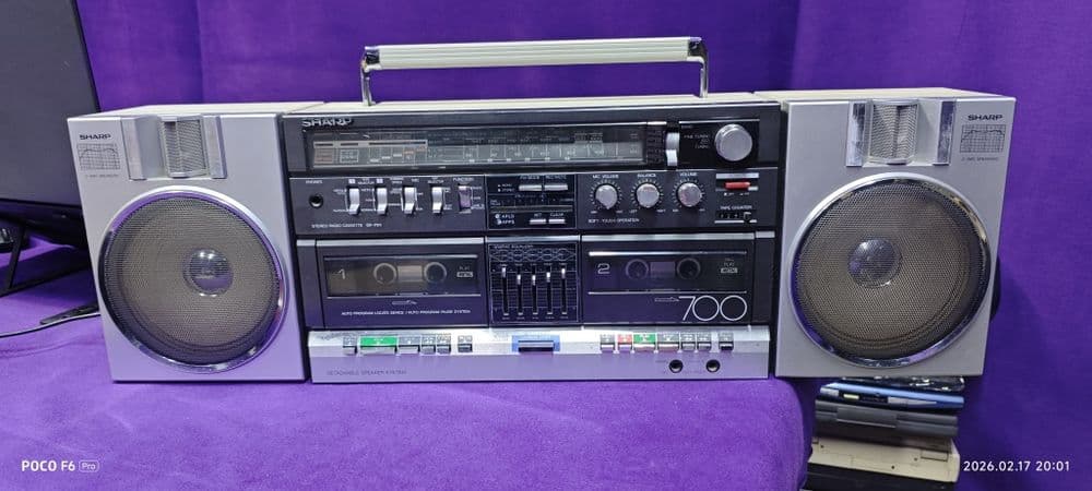 Магнитола Sharp GF-700 в отличном состоянии — 1