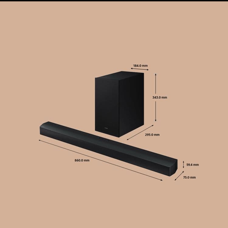 Samsung saund bar B650D — 4