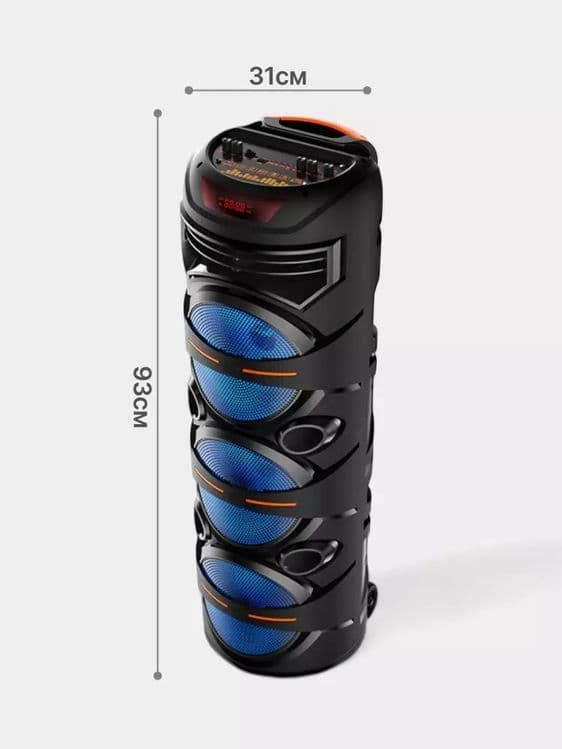 Mikrafonli, masofadan boshqariladigon Bluetooth kolonka — 3